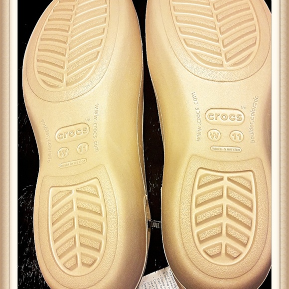 Crocs Olivia Ballet Slingback Sandals Size 11 Wide - Picture 2 of 2